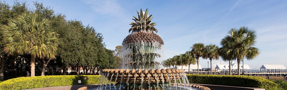 The Splash Fountain at Charleston's Waterfront Park