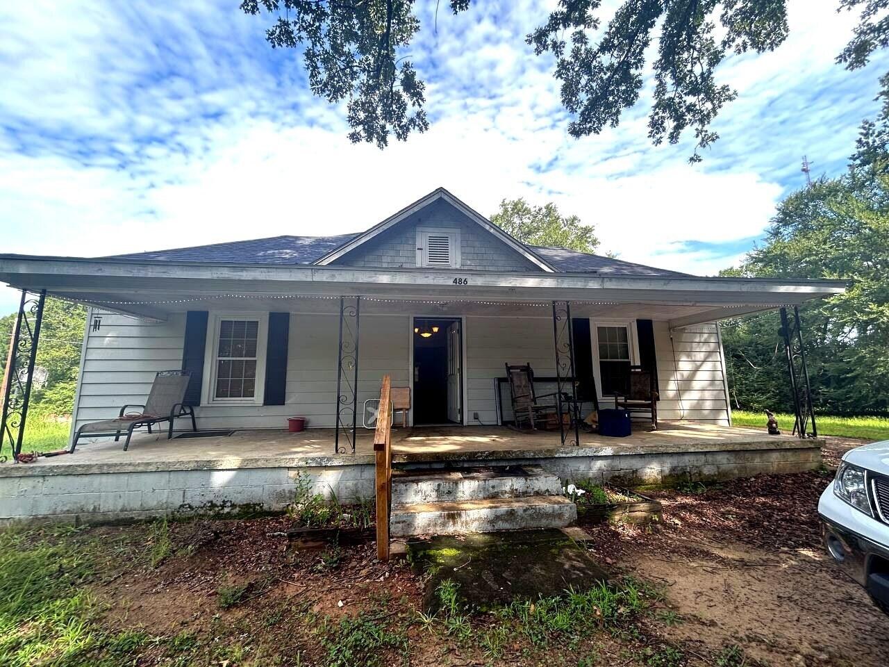 486 Scott Road, Honea Path SC, front exterior with porch