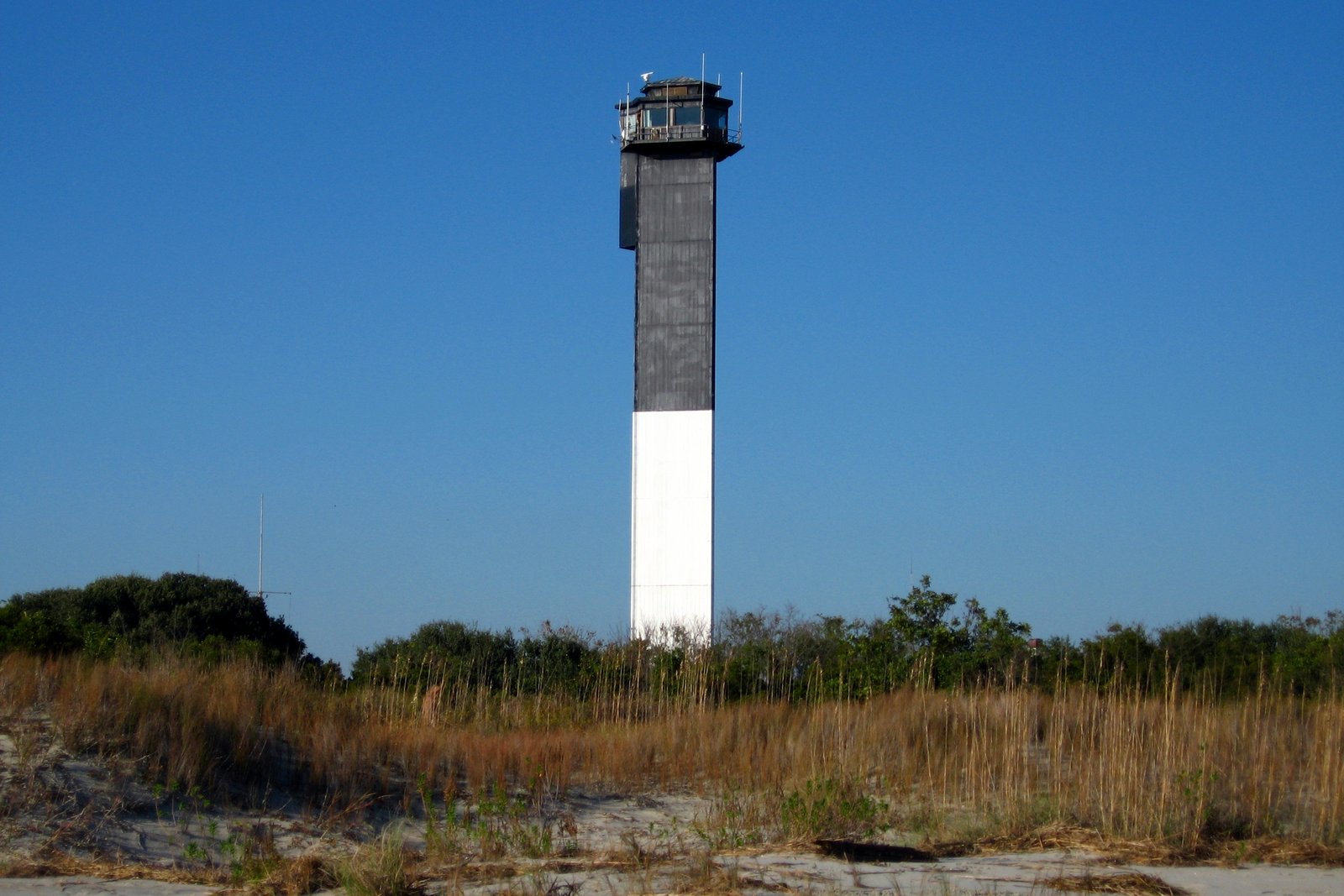 Sullivan's Island Lighthouse rising above the dunes